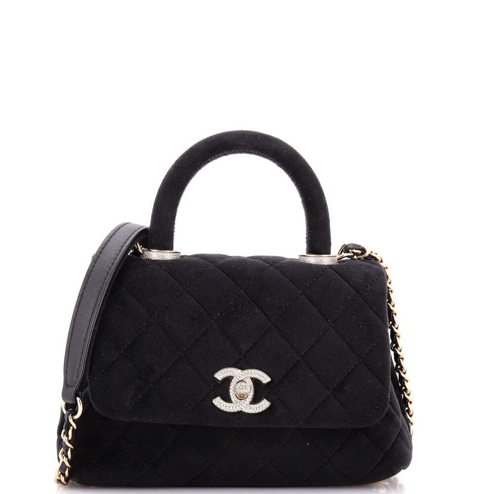 Chanel Coco Top Handle Bag Quilted #317593C49B